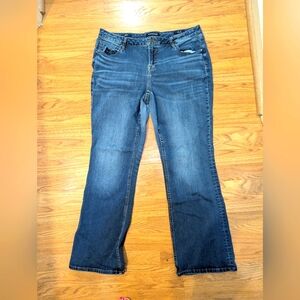 Gloria Vanderbilt Blue Boot Cut Jeans with Stretchy Denim